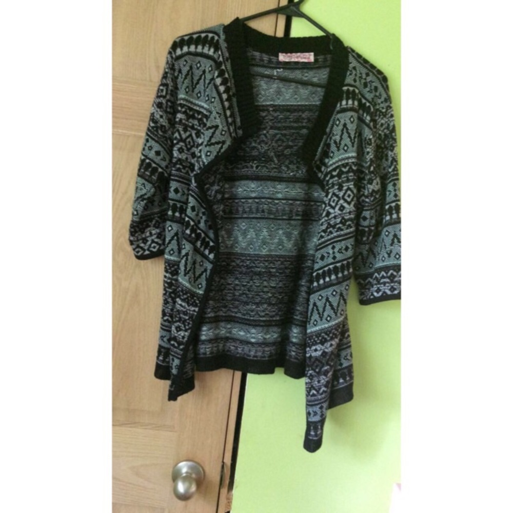 Patterned Cardigan